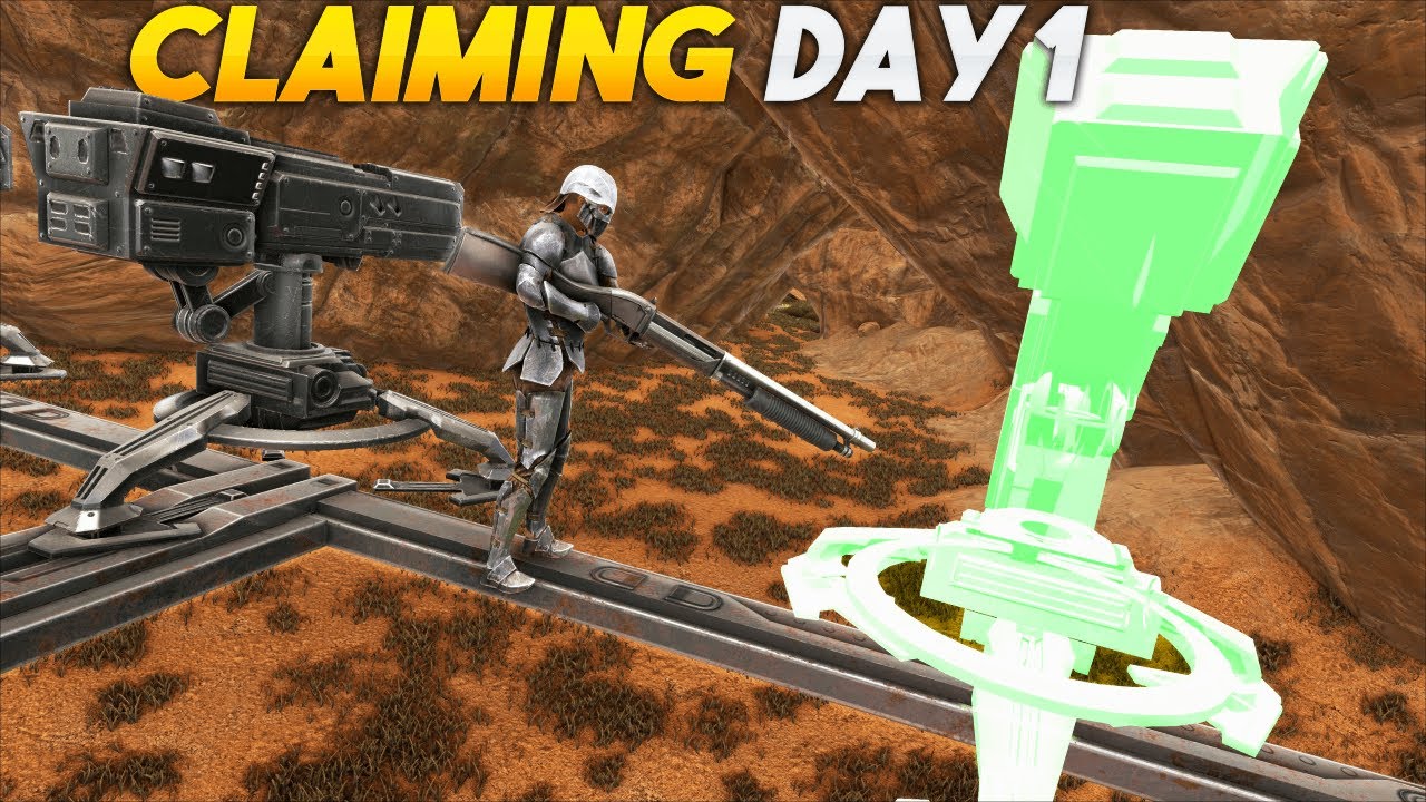 How We Raided And Claimed A Broken Cave Day 1 - ARK