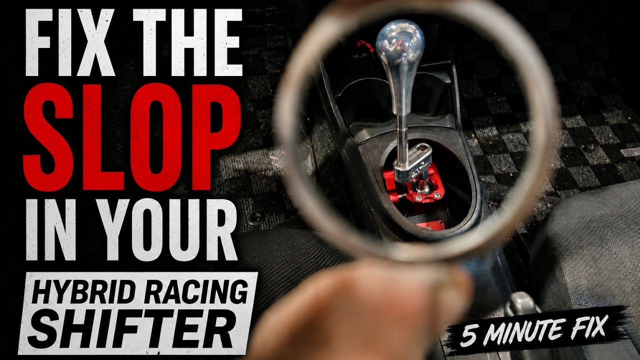 Устраните люфт в рычаге переключения передач вашего Hybrid Racing.