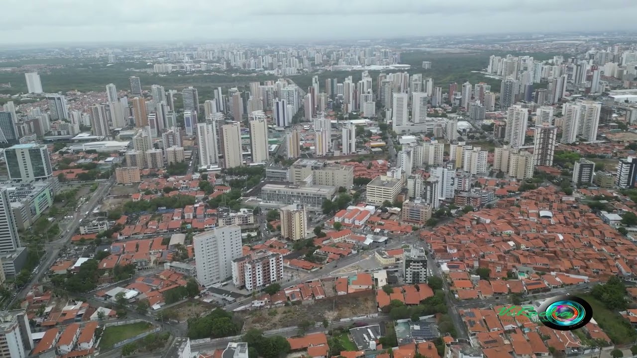 Vista aérea de Fortaleza - CE