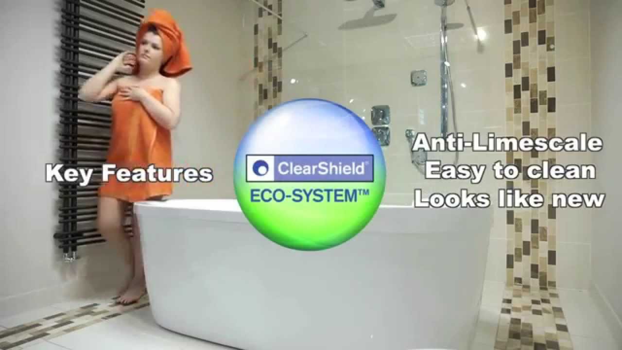 Clear-Shield гидрофобная защита стеклянных душевых