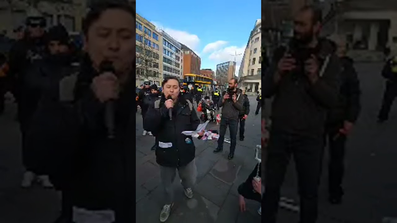 A Communist Gave A Speech At Right Wing Protest In Bristol!