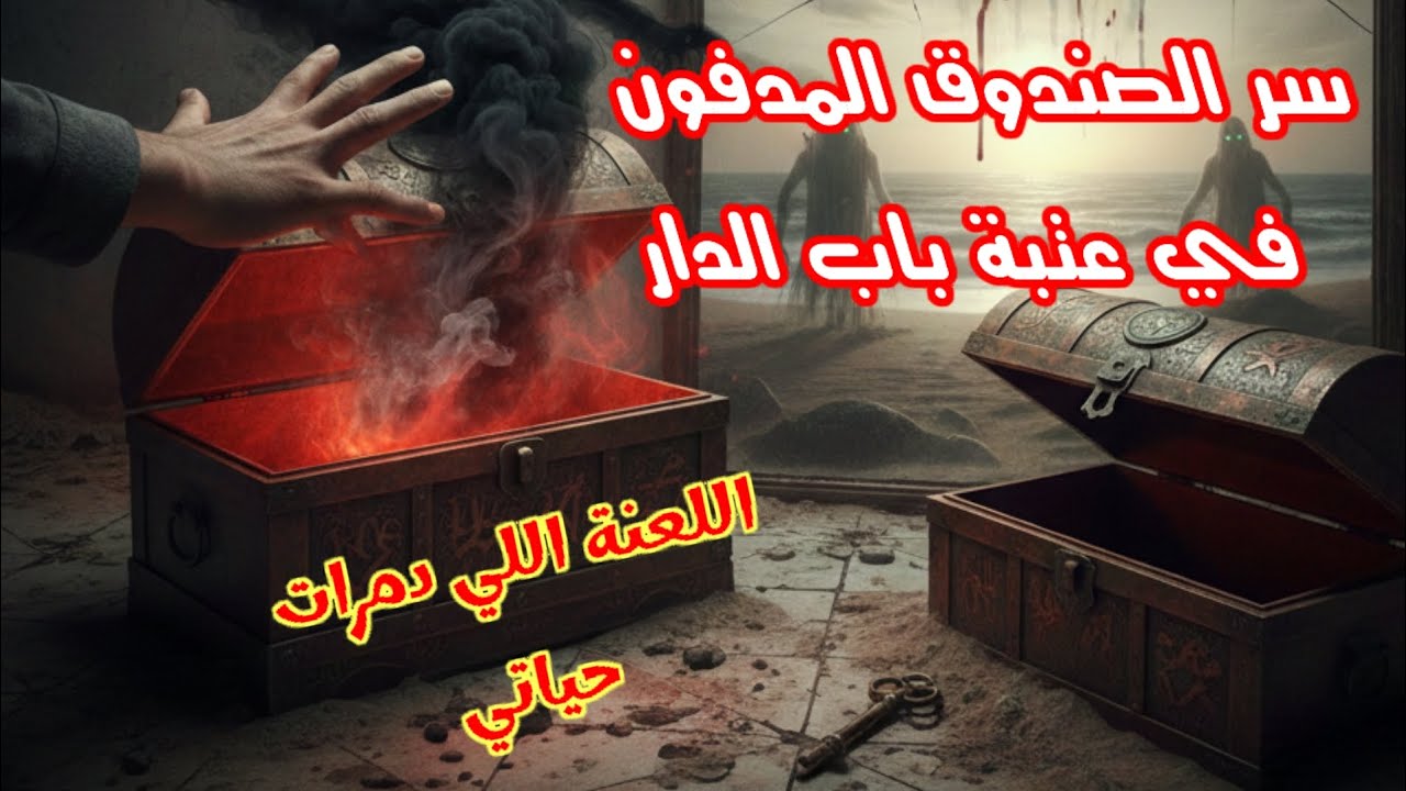 سر الصندوق📦اللي مدفون في عتبة الدار: اللعنة اللي دمرات حياتي(قصة رعب☠️بالدارجة)
