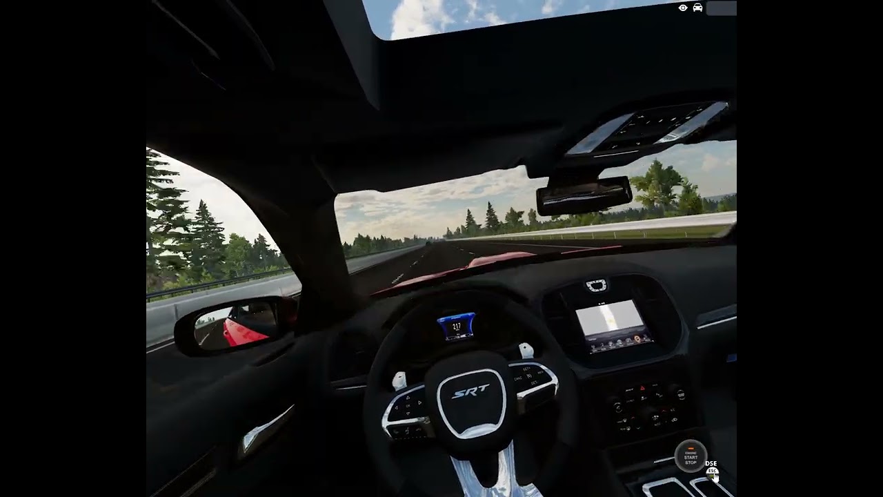 BeamNg Drive VR - Khal SRT Hellephant Chrysler 300