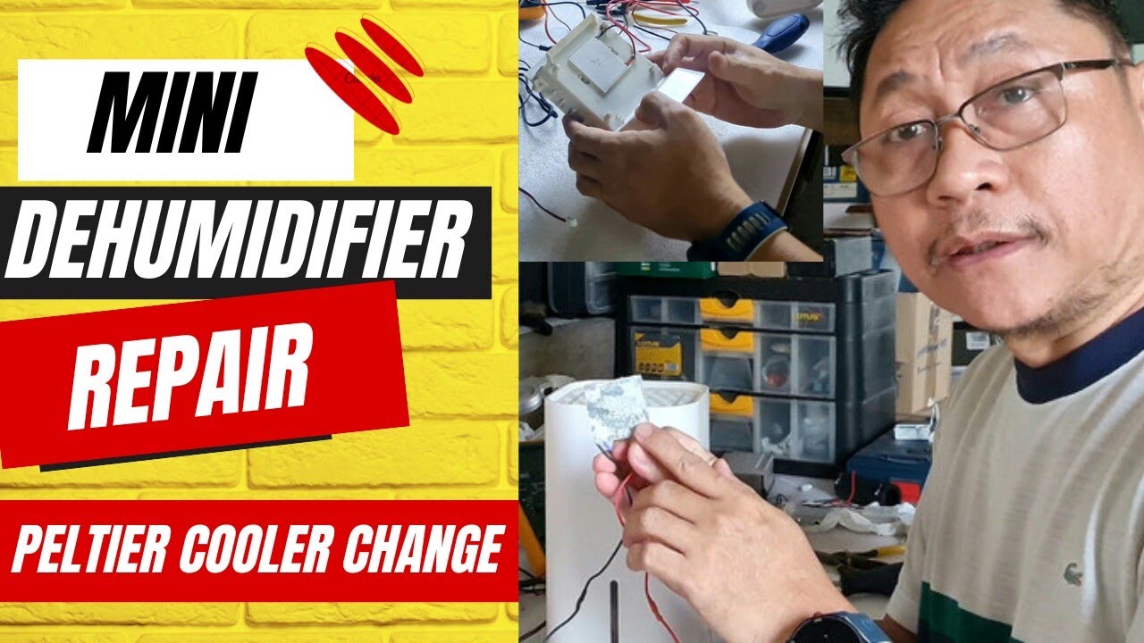 How to Repair a Mini Dehumidifier | Peltier Cooler Change