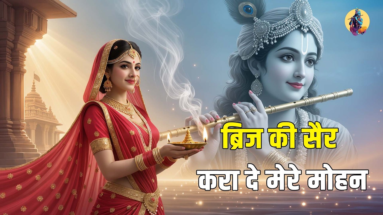 ब्रिज की सैर करा दे मेरे मोहन || BRIJ KI SAIR KRA DE MERE MOHAN || KRISHNA BHAJAN