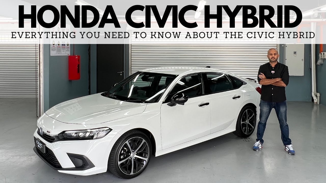 Honda Civic Hybrid e:Hev: Full Walk-About, Drag Race and Comparison Against the Civic RS!