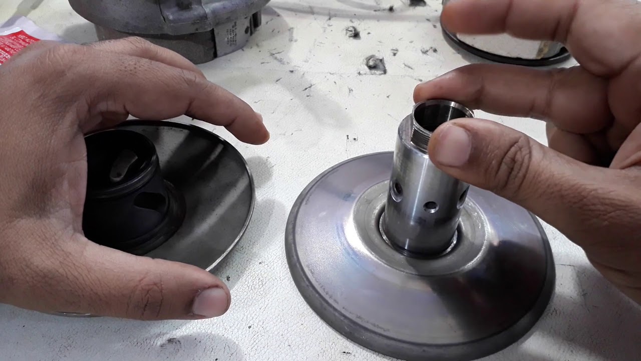 Honda Activa/Hero Pleasure Repair Part-9,CVT System of Gearless Scooter,Complete Detail.