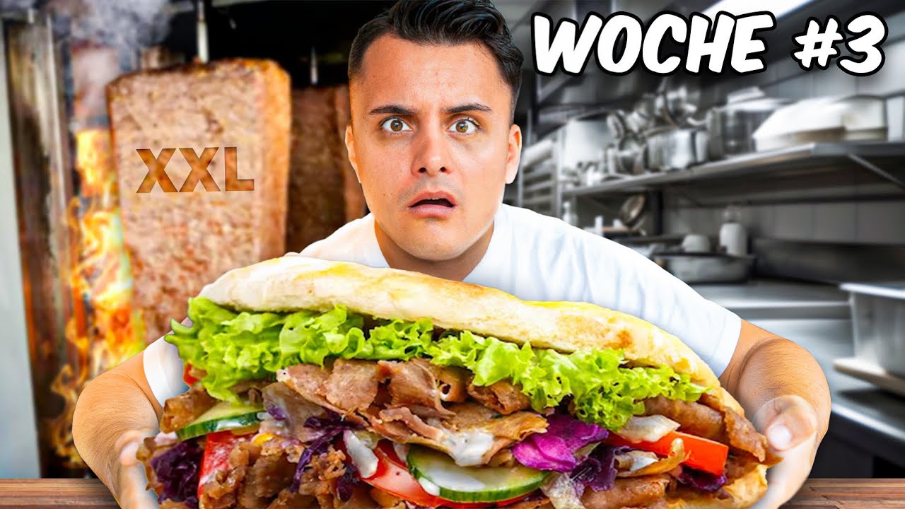 Ich esse 1 Monat NUR D&ouml;ner I Selbstexperiment Teil 3 (7 besondere D&ouml;ner in 7 Tagen)