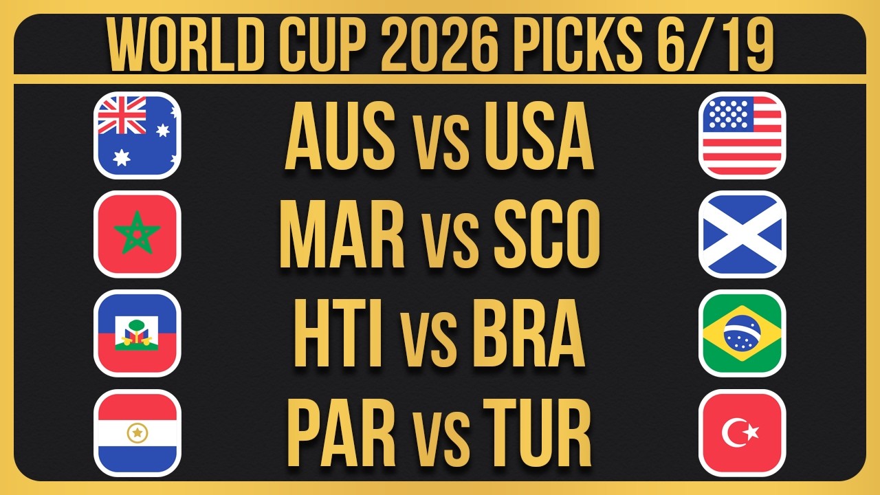 World Cup 2026 Predictions Today 6/19/26 | World Cup Predictions & Best Bets