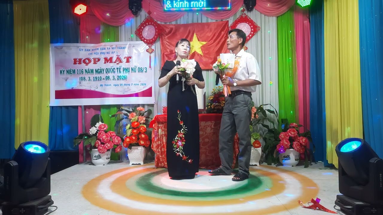 tc Duyên Quê Hoàng Dũng & Minh Hiếu giao lưu văn nghệ ngày 8 tháng 3, 2026