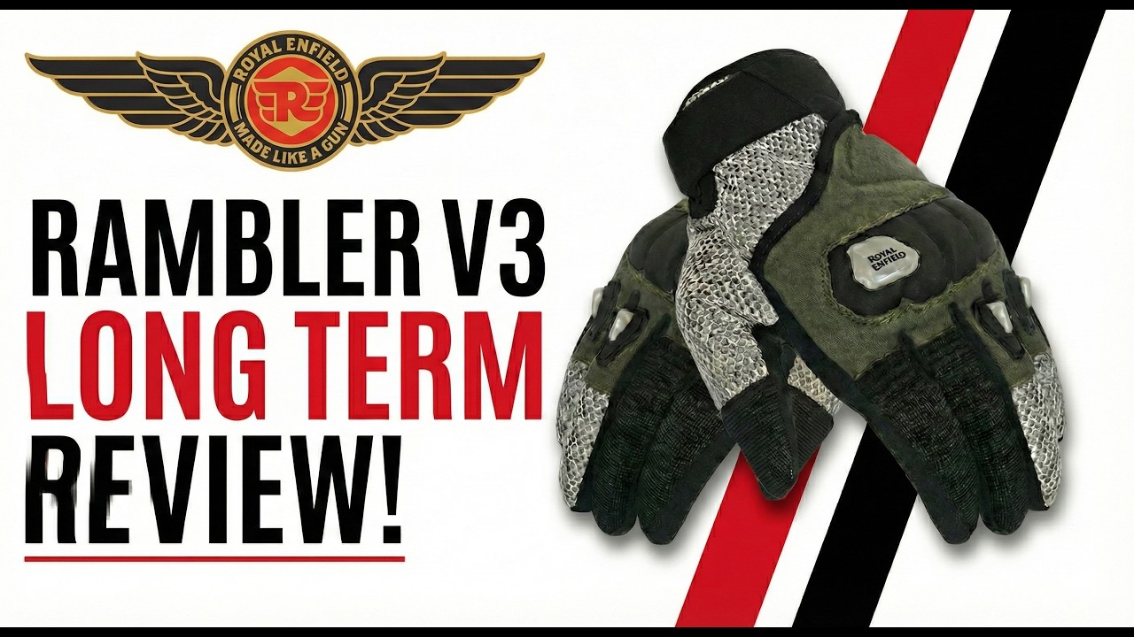 Worth the Money? Royal Enfield Rambler V3 Gloves (Long Term Review)