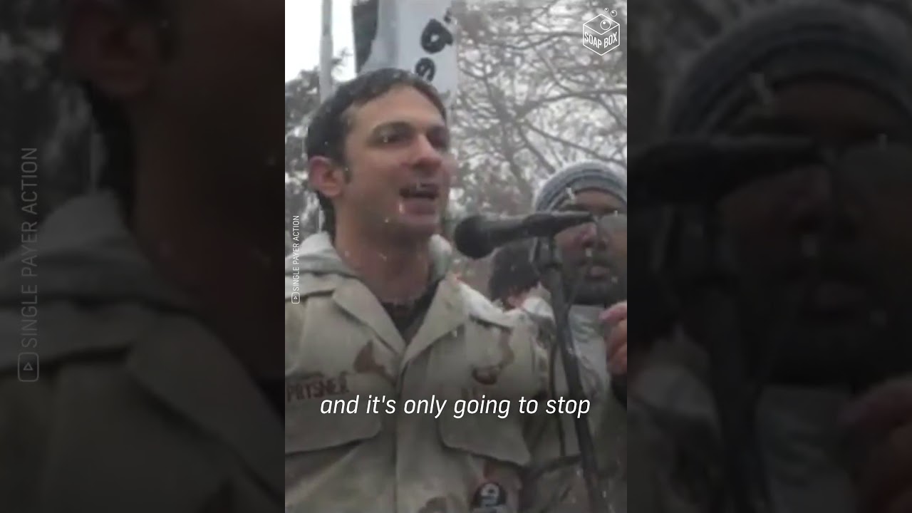 Mike Prysner White House revolutionary speech