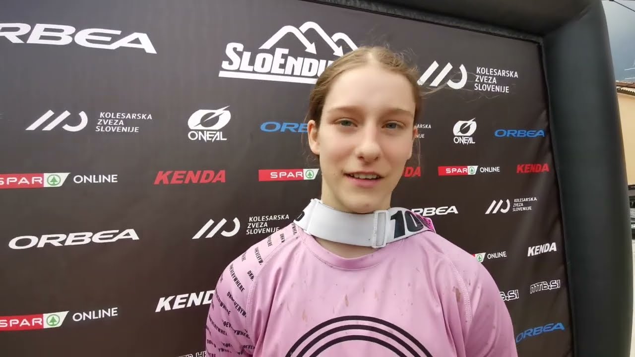 SloEnduro Kamplc Ajdovščina 2023, Flash interview Simona Kuchyňková