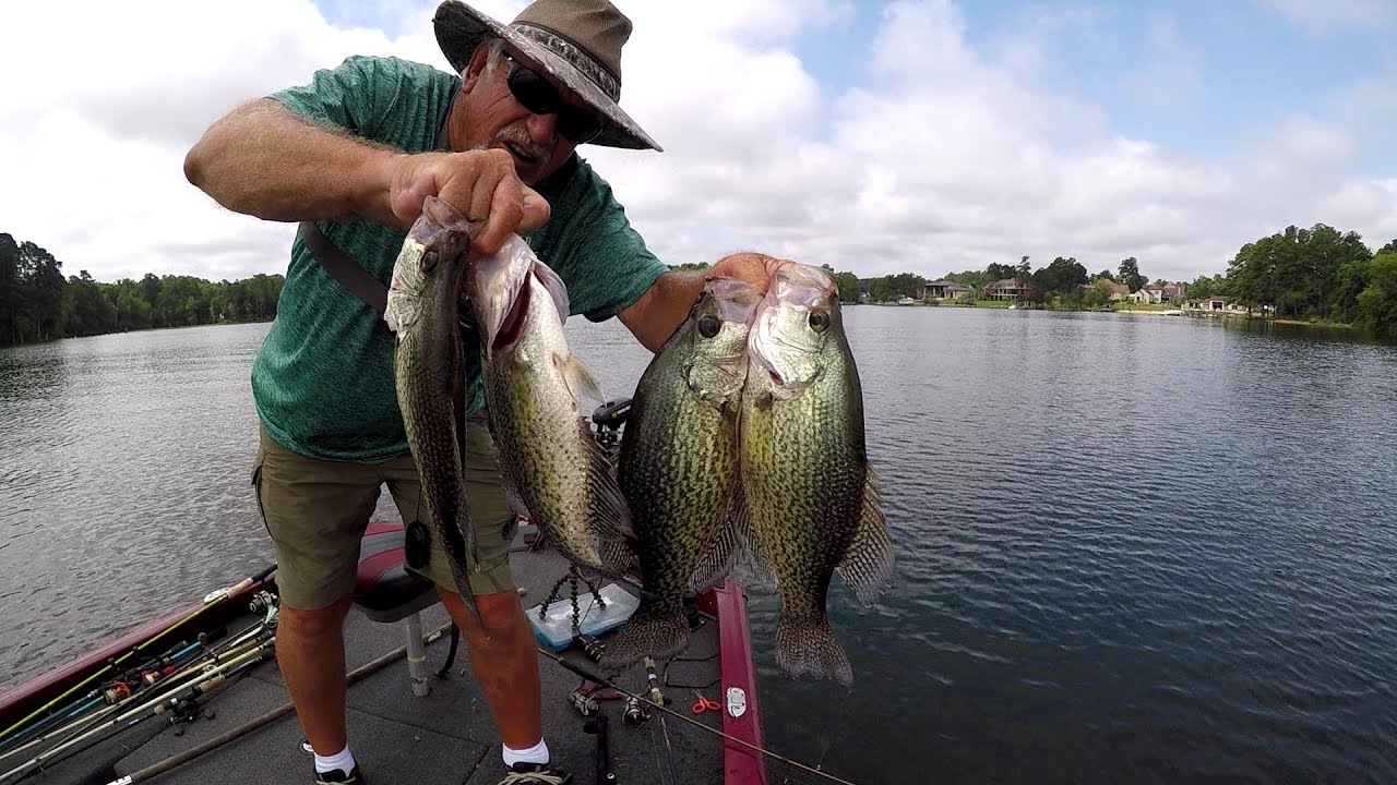 Summertime Super Slab Crappies On Jigs, Lake Murray