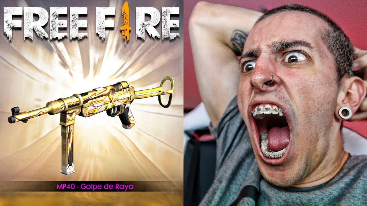 CONSIGO LA NUEVA MP40 DE FREE FIRE *epico* | RobleisJAJA