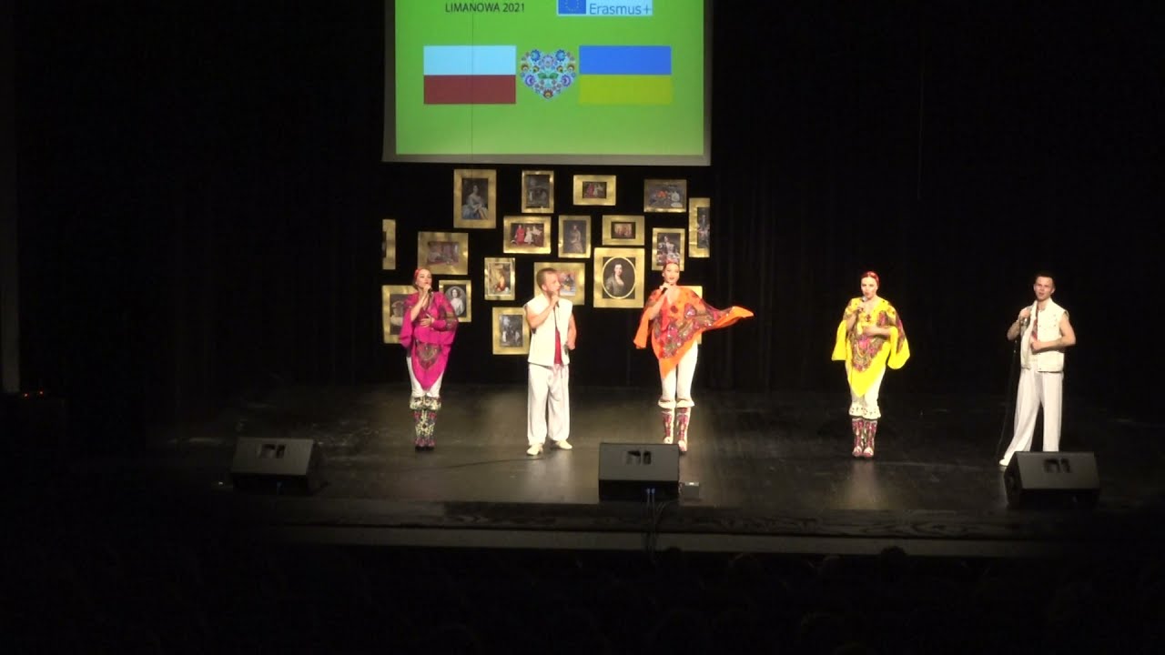 Czas na folklor cz. 3 Program Wymiany Młodzieży Erasmus+ - Limanowa