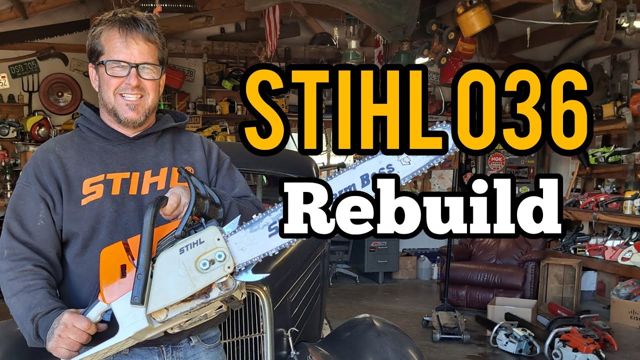 Stihl 036 Chainsaw Rebuild