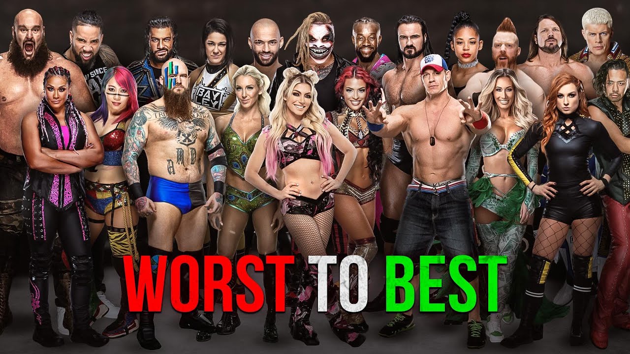 Ranking Every WWE Wrestler from Worst to Best