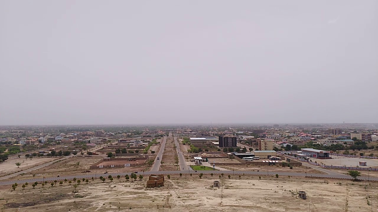 Ouaga 2000 from the People's Monument