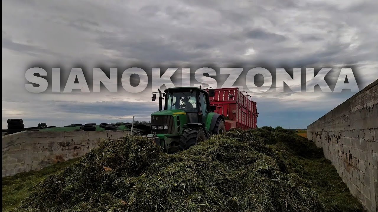 Sianokiszonka na Pryzmę 🔥John Deere 6930 w Akcji 💪Drugi Pokos/Deutz Fahr/JCB⭕ Engine Sound 😯❗