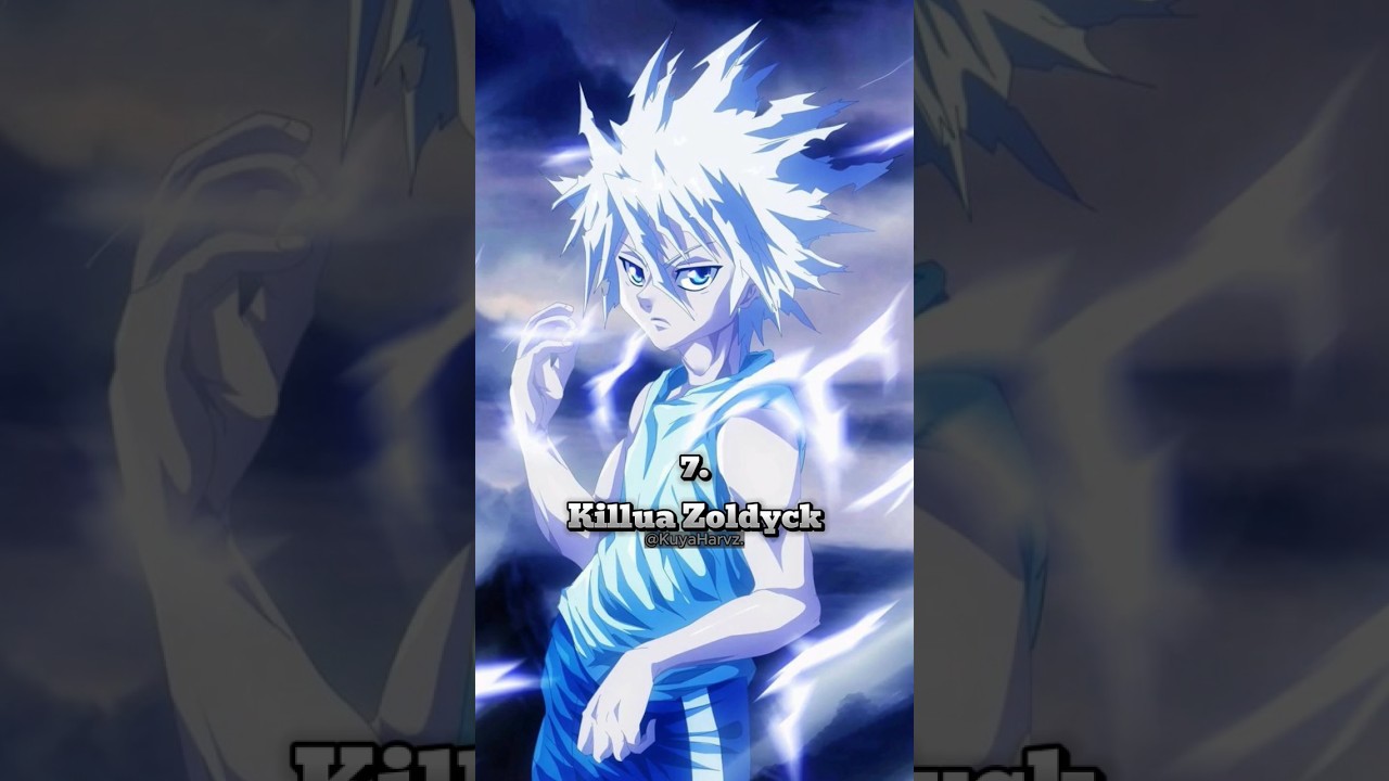 Ranking ZOLDYCK FAMILY (Weakest - Strongest) #animetop10 #zoldyck #hunterxhunter2011