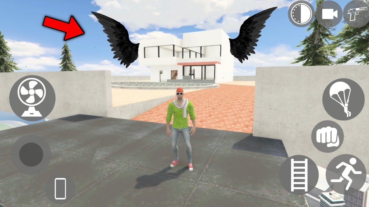 🔥 Franklin Escape From Flying House - INDIAN THEFT AUTO SIMULATOR