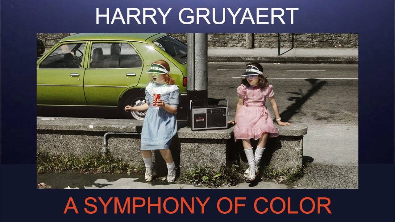 Harry Gruyaert finds symmetry through colour