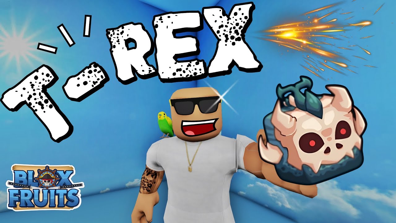 T-REX FRUIT - Roblox Blox Fruit T&uuml;rk&ccedil;e (T-REX MEYVESİ TANITIM YENİ G&Uuml;NCELLEME SHOWCASE)