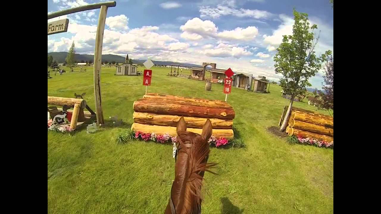 Rebecca Farm Intermediate XC Helmet Cam July 2015