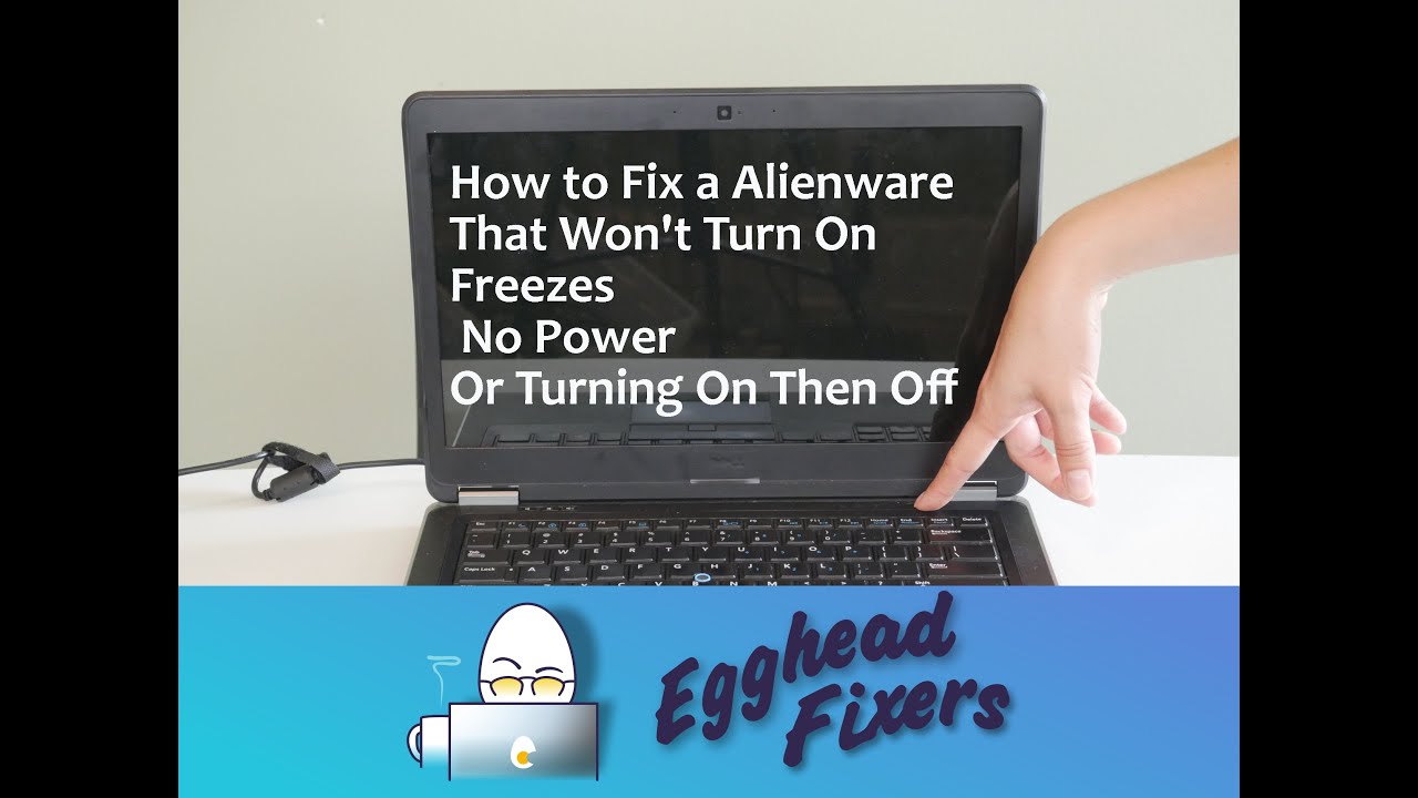 Как исправить Alienware, который не включается, зависает, не потребляет электроэнергию или включа...