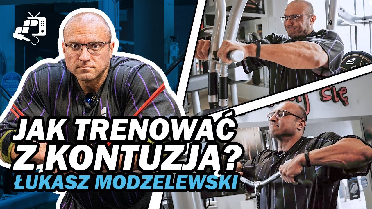 TRENING Z KONTUZJĄ 💥 ŁUKASZ MODZELEWSKI