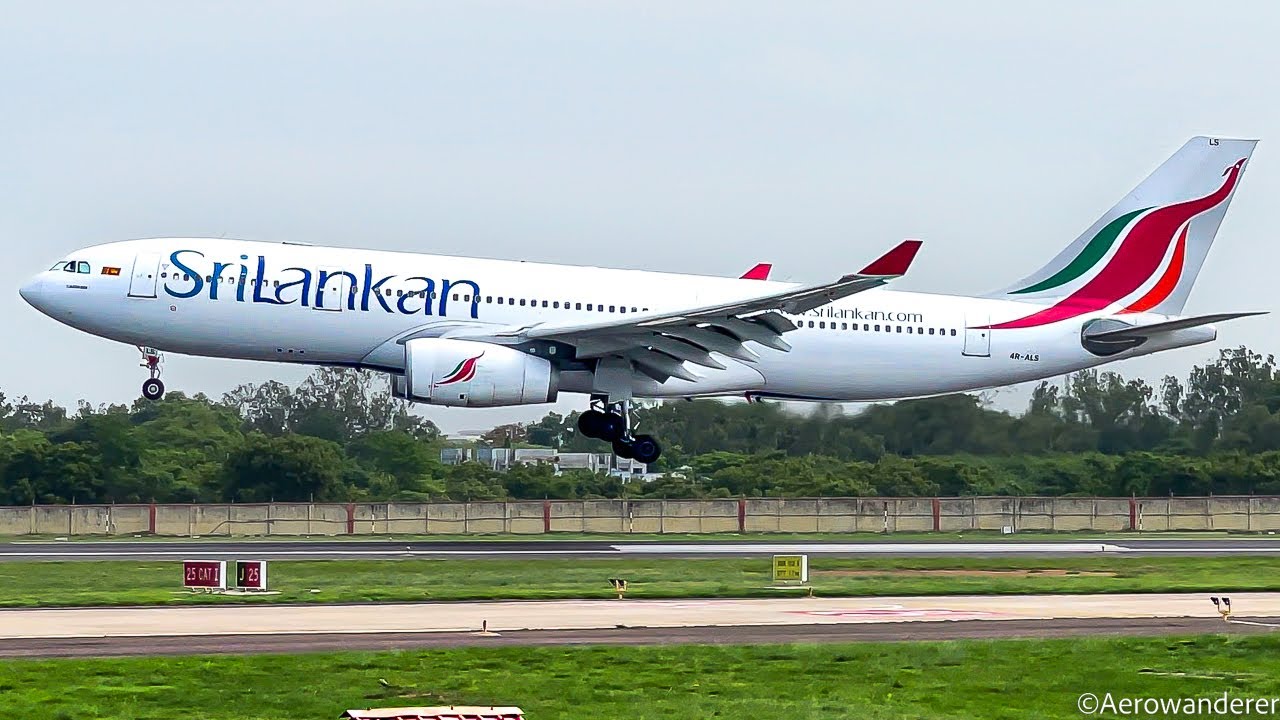 SRILANKAN AIRLINES A330 УХОД НА ВТОРОЙ КРУГ + АВАРИЙНАЯ ПОСАДКА В ЧЕННАИ