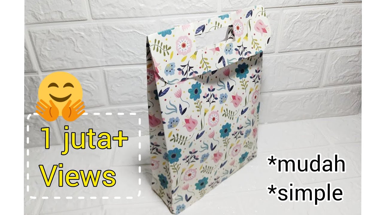 PAPER BAG TUTORIAL | GIFT WRAPPING IDEAS