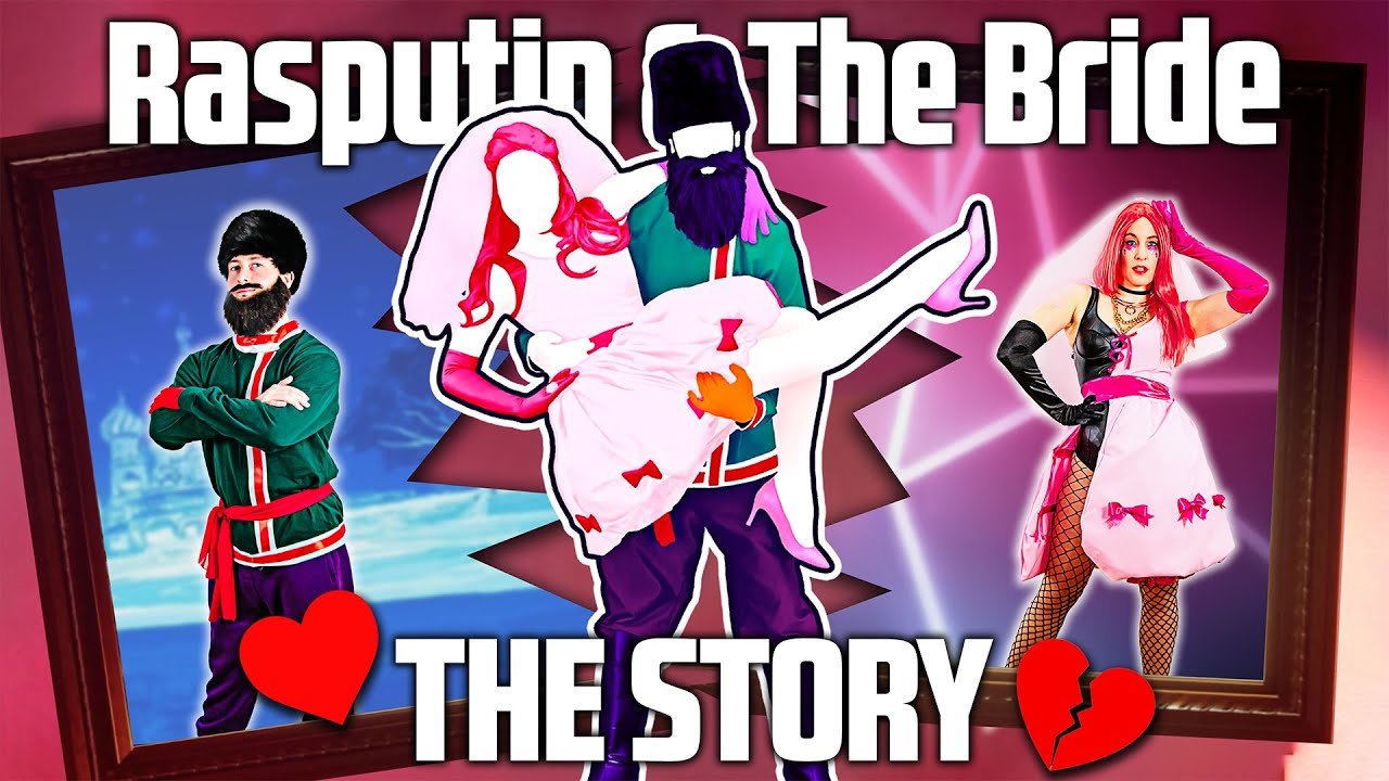 RASPUTIN & THE BRIDE (Hot N Cold) ❤️💔 Dancing to ALL SONGS of their Just Dance lore story
