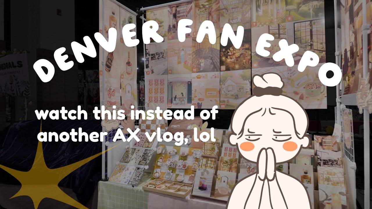 Denver Fan Expo Artist Alley Revenue and Expenses ✿ 2025