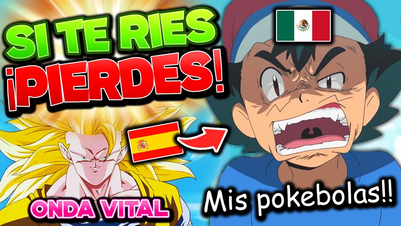 &iexcl;Doblaje LATINO vs ESPA&Ntilde;OL! | &iquest;Podr&aacute;s AGUANTARTE la RISA?  🤣 &iexcl;No creo! 😄