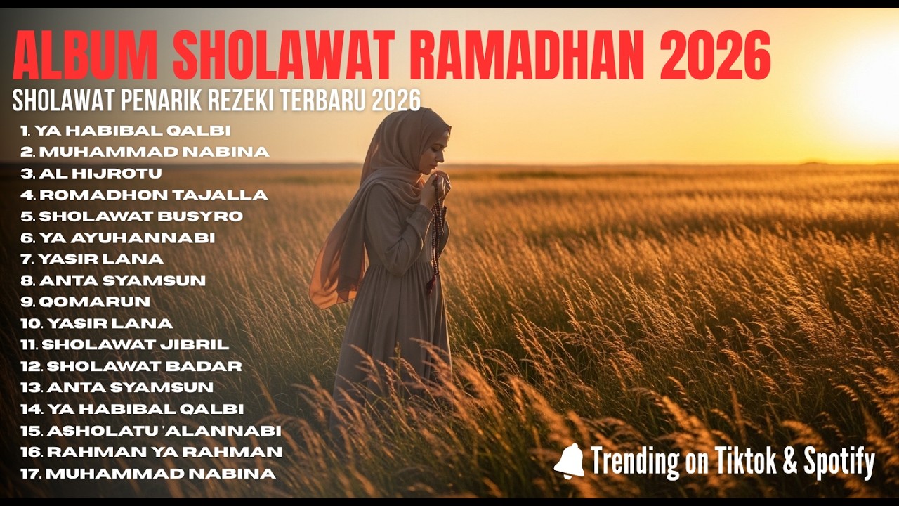 🌙 MASYAALLAH! SHOLAWAT RAMADHAN 2026 PALING MERDU ❤️ FULL ALBUM MENYENTUH JIWA