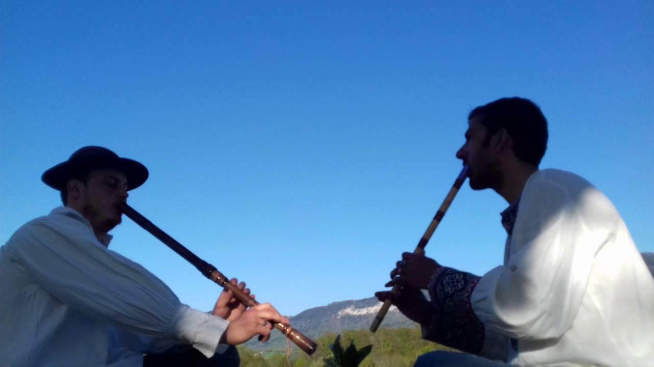 Romanian caval (kaval) meets Iranian/Persian ney (bonus double pishik and daf)