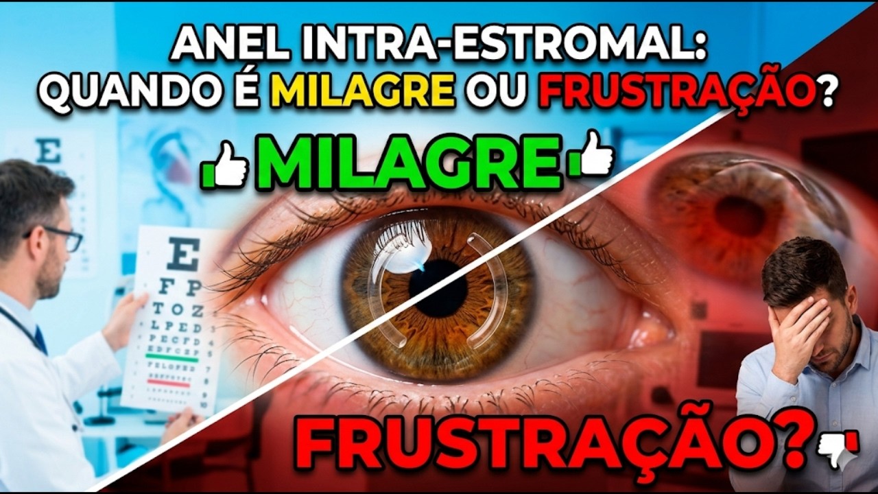Anel Intra-estromal: quando é milagre e quando é frustração?
