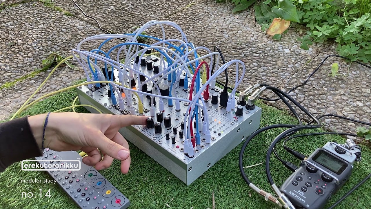 Modular study no.14 - potatura 剪定 (Just Friends - plume mode, VCFQ, microcell)
