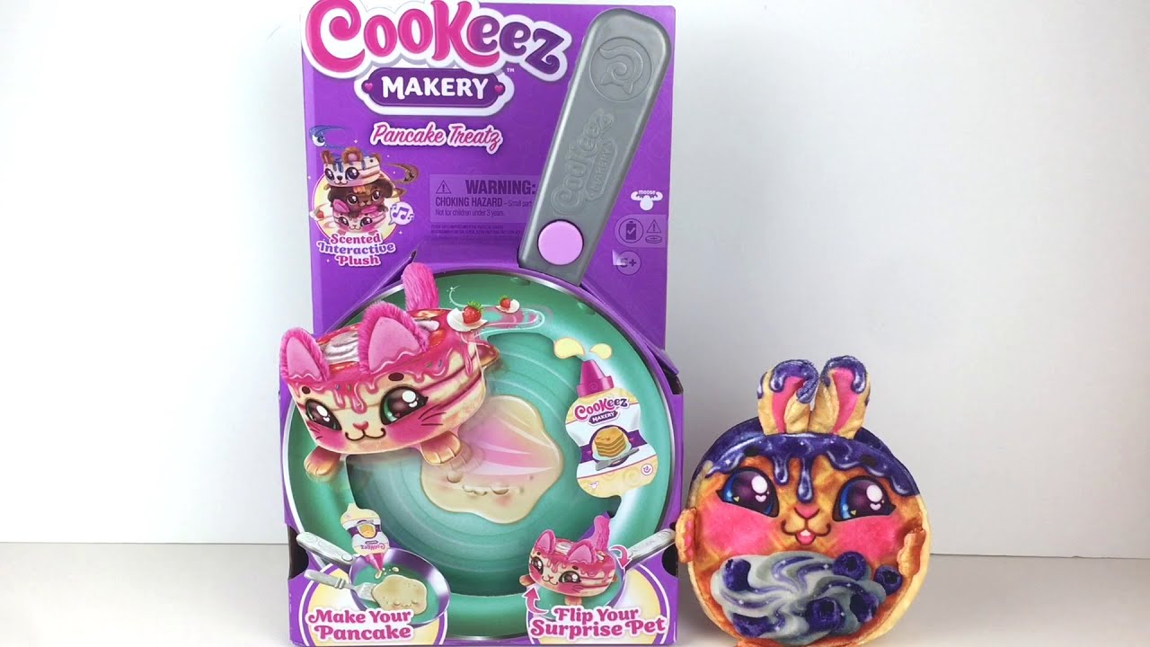 Cookeez Makery Pancake Treatz: Frying Pan & Scented Electronic Plush ✨ Unboxing #cookeezmakery