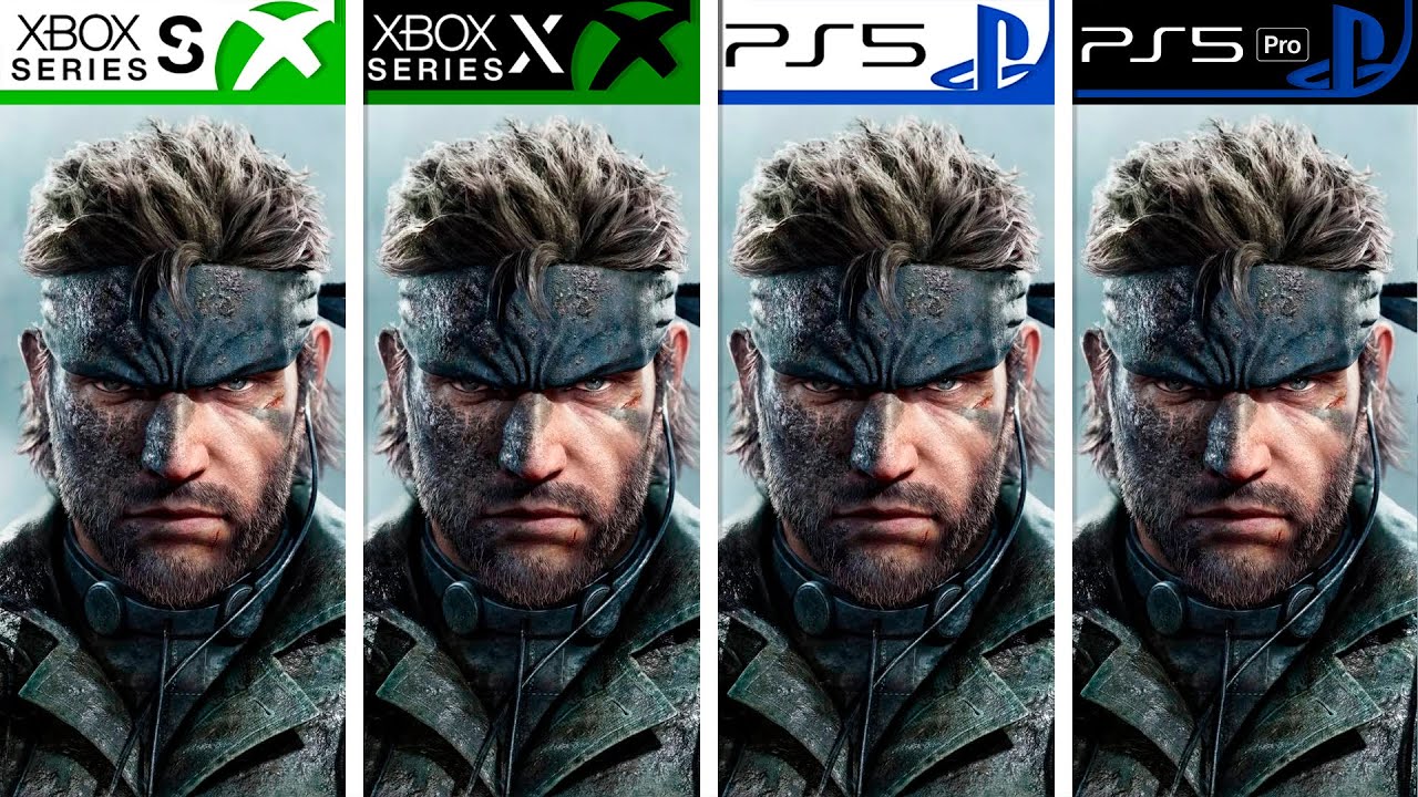 Metal Gear Solid Delta | PS5 - PS5 Pro - Xbox Series S/X | Final Graphics Comparison