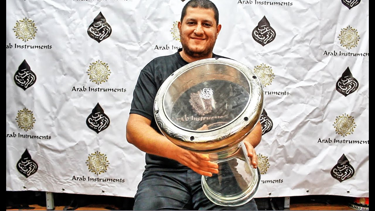 Transparent Darbuka - Arab Instruments Solo