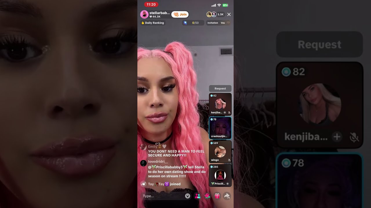 Stella talks about Flyy & Pixie’s drug use / 01-22-26 / TikTok 