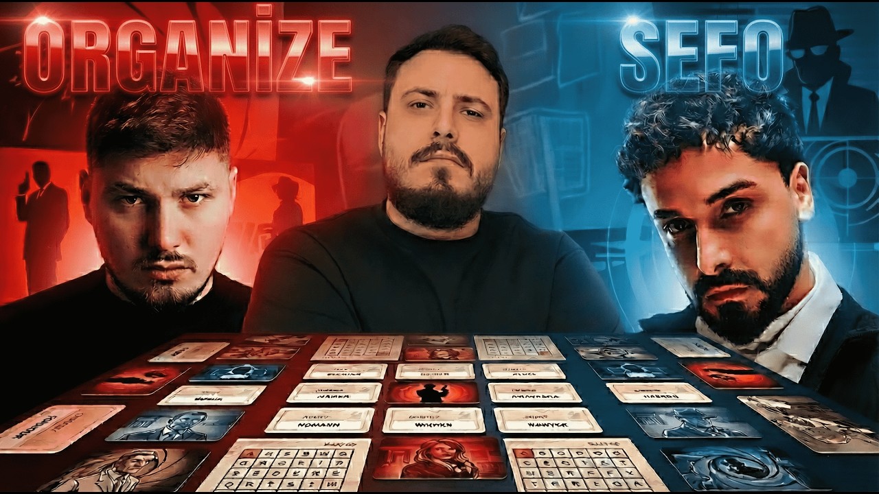 ORGANİZE VE SEFO İLE KAMERALI CODENAMES OYNADIK! | EKİPLE KAMERALI CODENAMES!