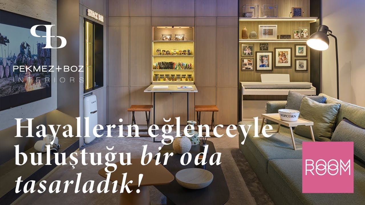 Hayallerin eğlenceyle buluştuğu bir oda tasarladık!