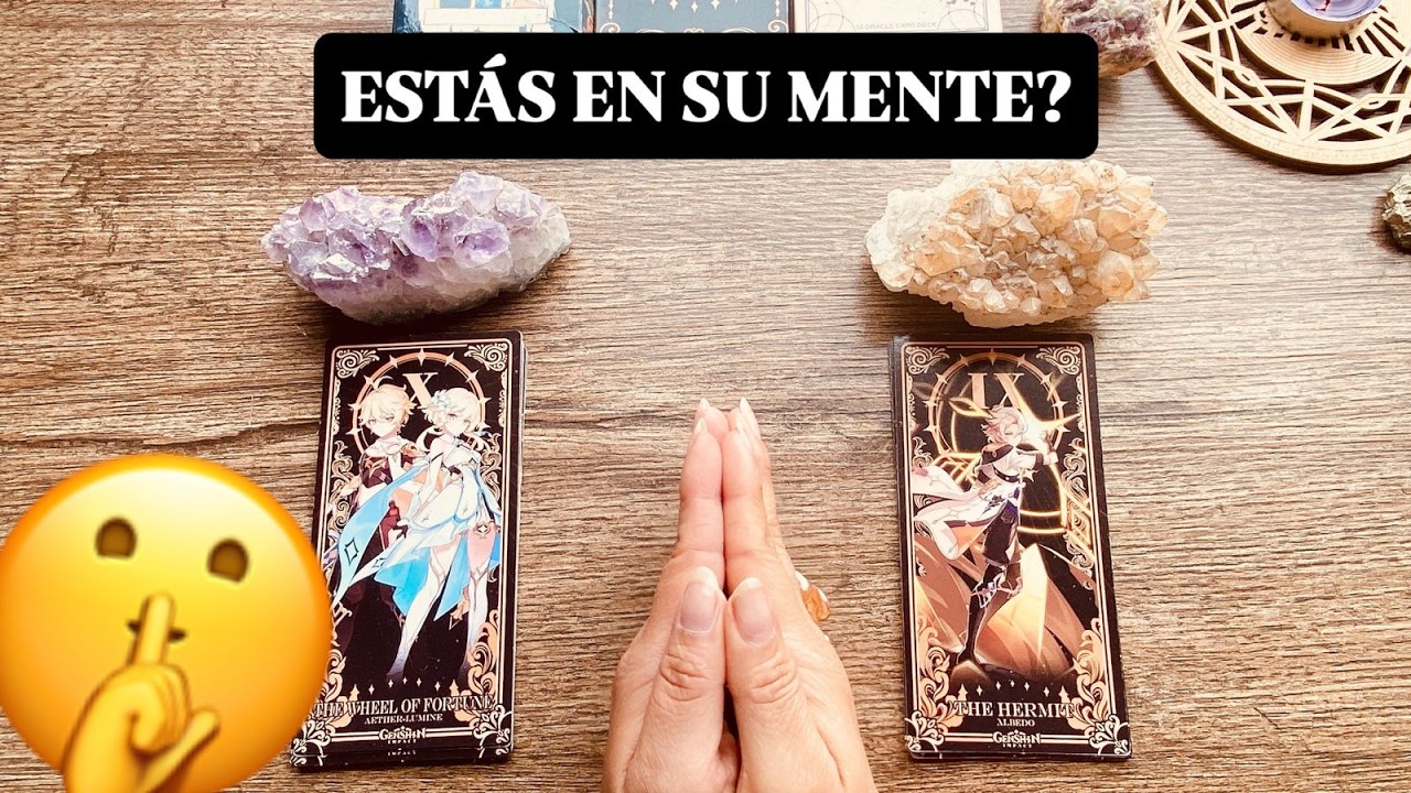 🔴&iquest;EST&Aacute;S EN SU MENTE? &iquest;DE QU&Eacute; FORMA?✨️TAROT INTERACTIVO✨️@TarotCoachDiosa  #tarot #love #relationship