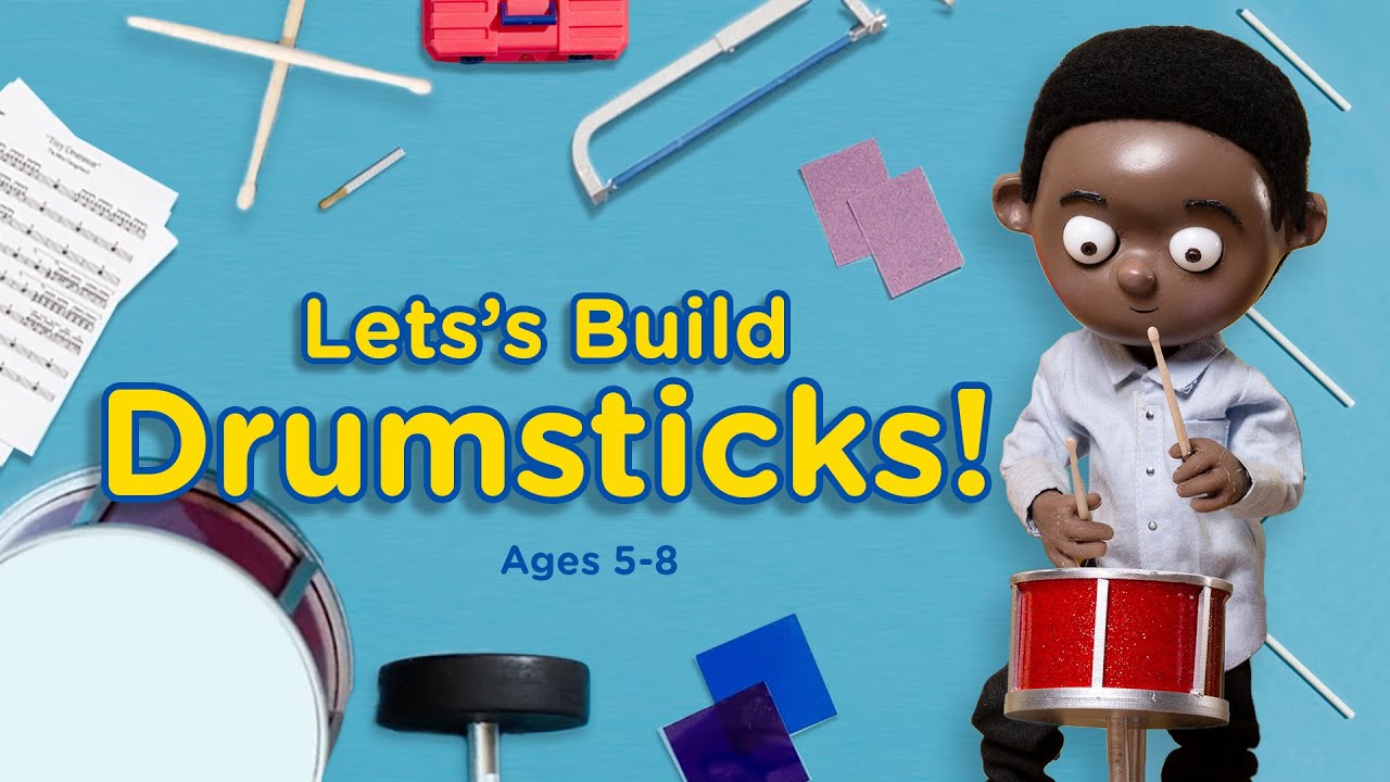 How To Make Drumsticks | Benny's Mini World | Educational Videos For Kids