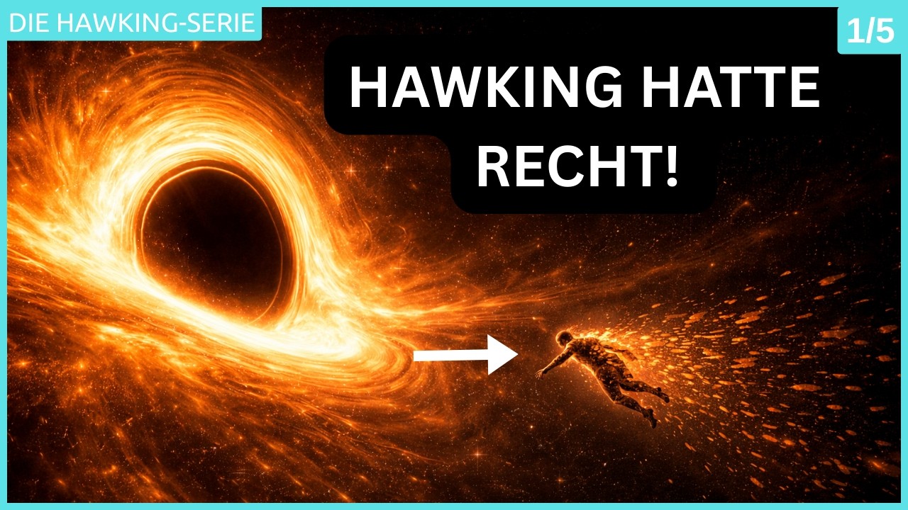 SCHWARZE LÖCHER sind SCHLIMMER als du denkst | Die Hawking-Serie (Teil1)