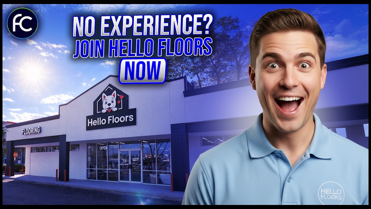 Hello Floors Franchise Opportunity 2026 | Low Investment $140K-$233K | No Experience Needed